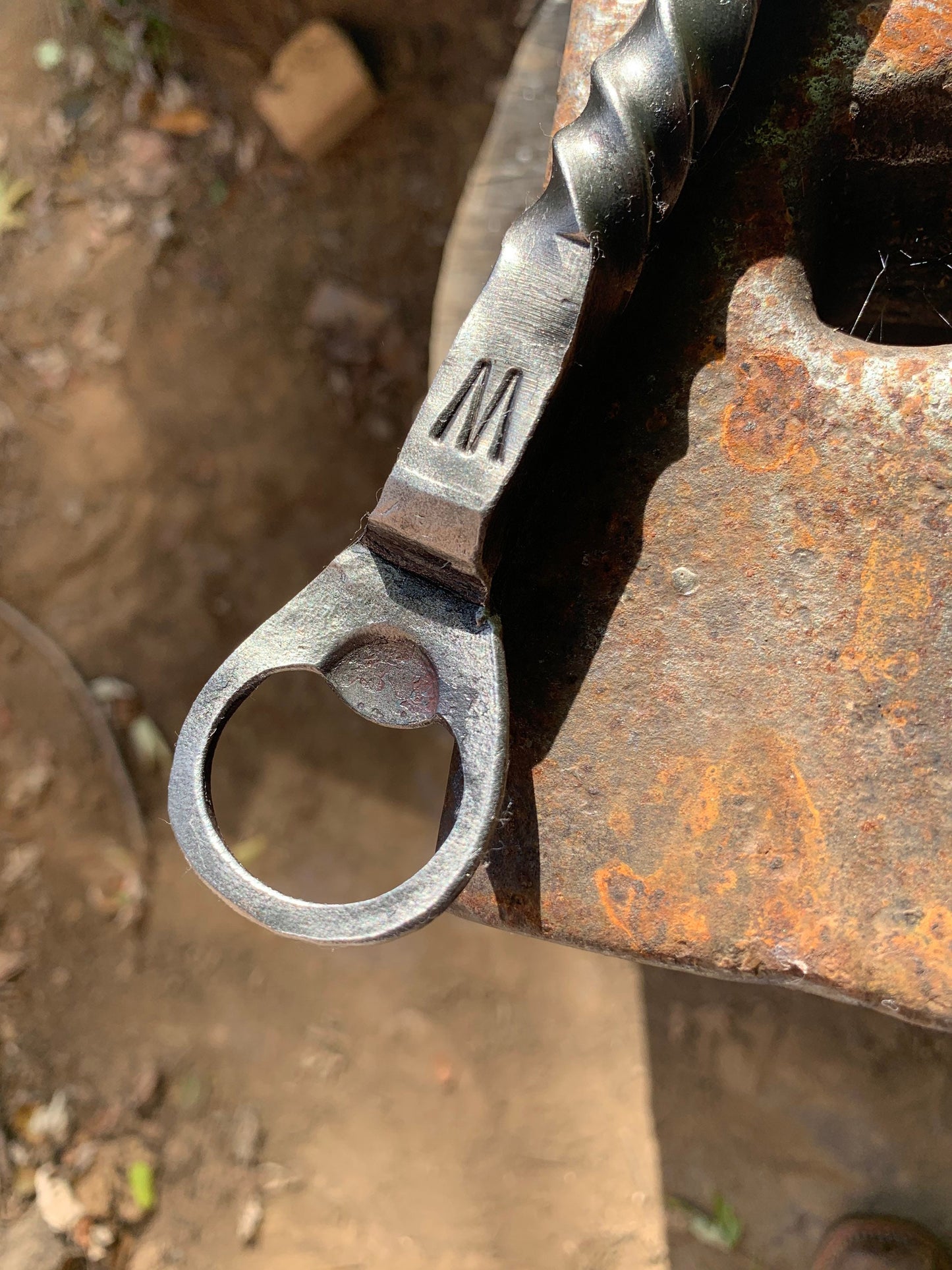 Steak turner/ bottle opener. Right handed or left handed (please specify in a comment) Make great gifts for dad. 18”-20”